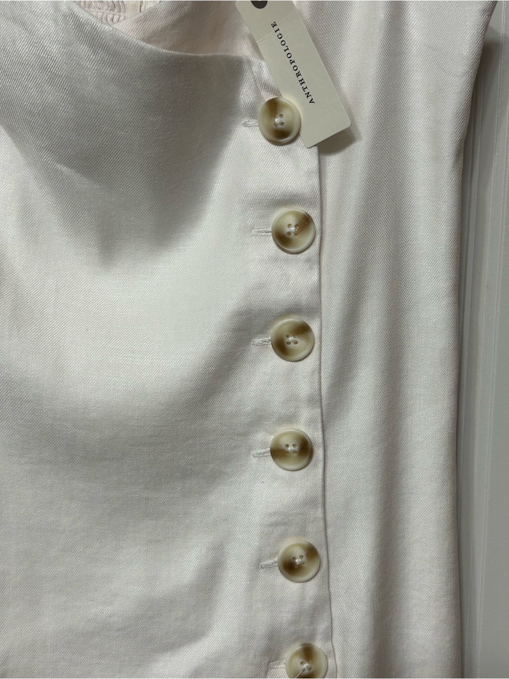 Anthropologie NWT Linen blend dress - Picture 10 of 12